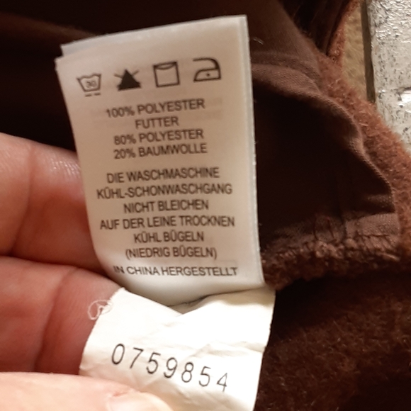 Joie Polyester Fleece Button Front Pocketed Shirt Size Small Cocoa - Picture 8 of 10